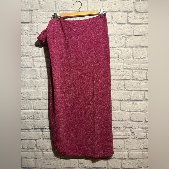 New Good American Glitter Tie Cover-Up XS-XL - Picture 9 of 9